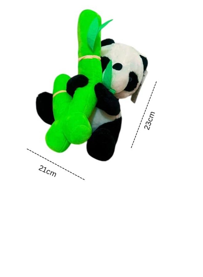 DTR Creation Bamboo Panda 29CM Soft Toys for Kids | Plush Soft Toys for Baby Boys and Girls| Best Gift | Bamboo Panda Soft Toy for Kids -Black/White 29Cm Height - Image 3